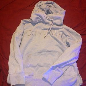 Women’s L Calvin Klein light blue hoodie